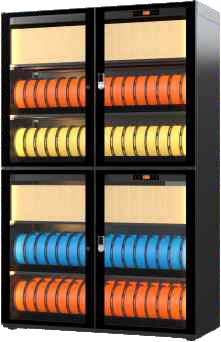 H-family floor-standing cabinet illustration from the supplier catalogue